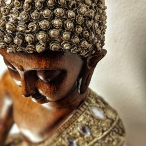 Wooden buddha